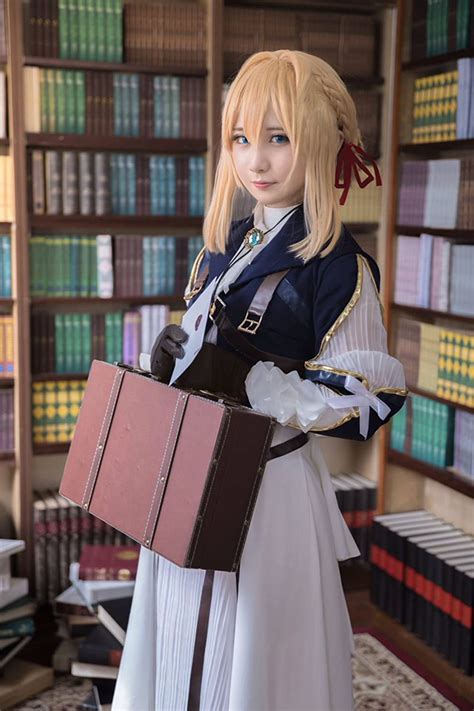 Nuoqi Violet Evergarden Fantasia Cosplay Feminina Anime。